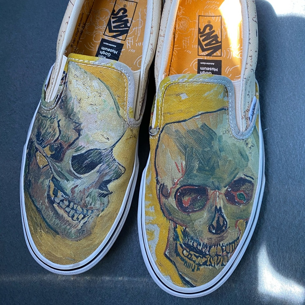 Limited Edition Van Gogh Skull Vans